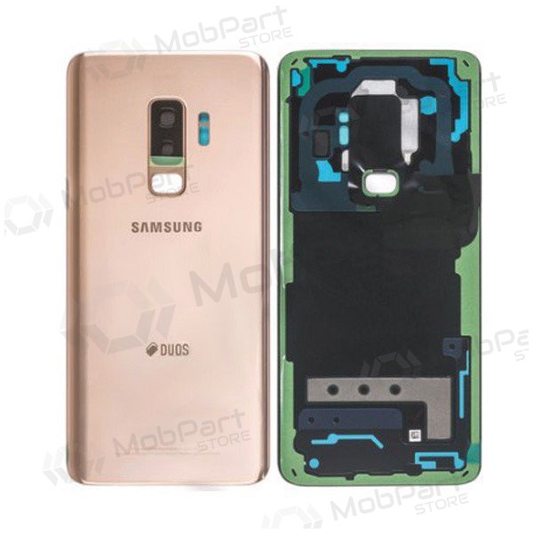 Samsung G965F Galaxy S9 Plus zadní kryt baterie zlatý (Sunrise Gold) (použitý grade C, originál)