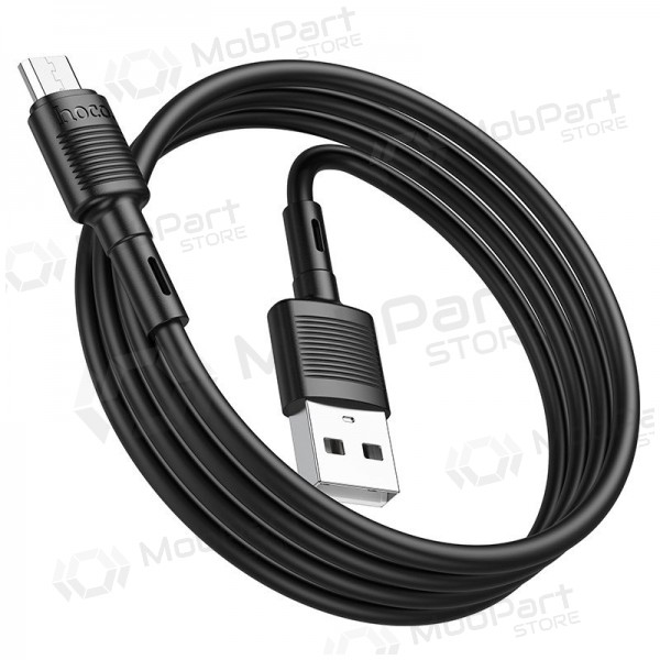 USB kabel Hoco X83 USB-A to MicroUSB 1.0m černá