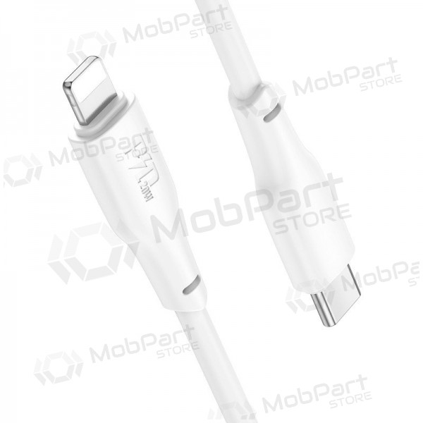 USB kabel Hoco X93 60W USB-C to USB-C 1.0m bílý