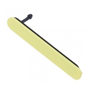 Sony Xperia Z5 Compact E5803 / Xperia Z5 Compact E5823 SIM a MicroSD side cover (žlutá)