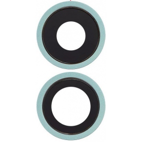 Apple iPhone 11 sklo kamery (2ks) (zelená) (s rámem)