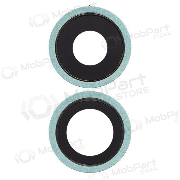 Apple iPhone 11 sklo kamery (2ks) (zelená) (s rámem)