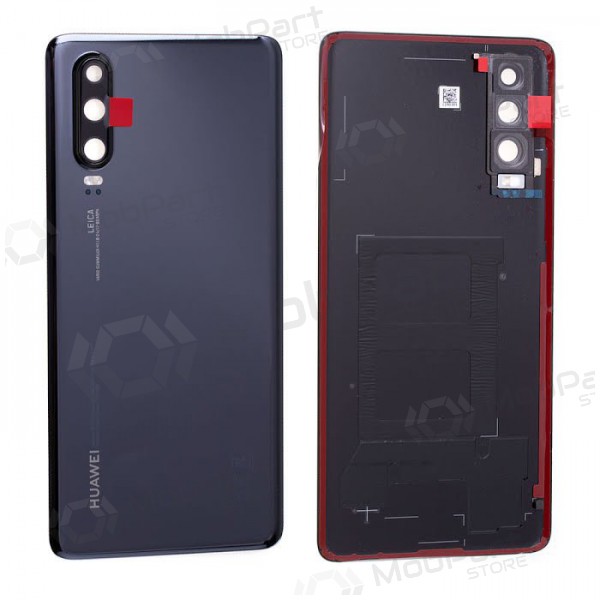 Huawei P30 zadní kryt baterie (černá) (použitý grade B, originál)