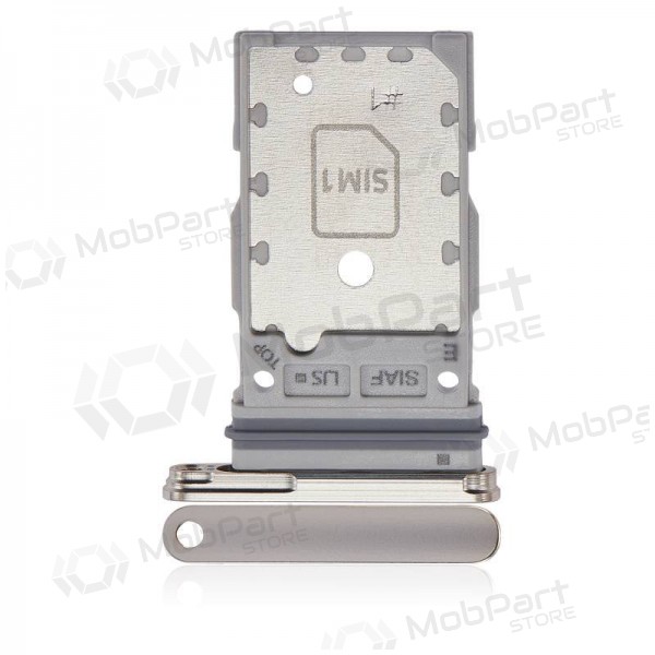 Samsung Galaxy S23 / S23 Plus Dual SIM držák karty (Cream) (service pack) (originál)