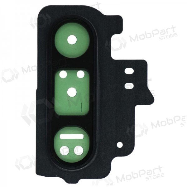 Samsung Galaxy Note 10 sklo kamery černá (černá)