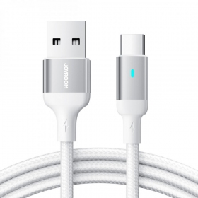 USB kabel Joyroom S-UC027A10 USB to Type-C 3A 1.2m bílý