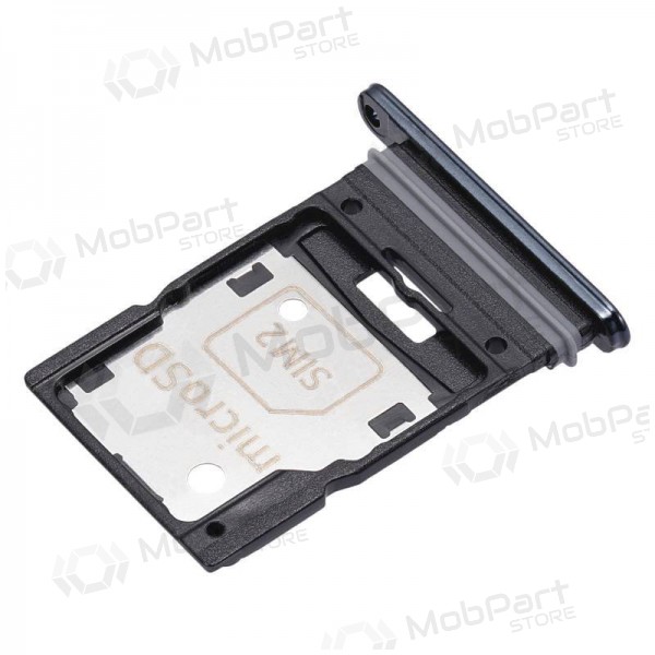Samsung A536 Galaxy A53 5G SIM držák karty (černá) (service pack) (originál)