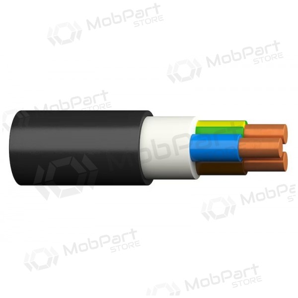 Silový kabel Prysmian Group XPK-HF C Pro 3x2,5 mm² měděný XLPE LSZH CPR Cca-s1,d1,a1 0,6/1 kV jednodrátový.