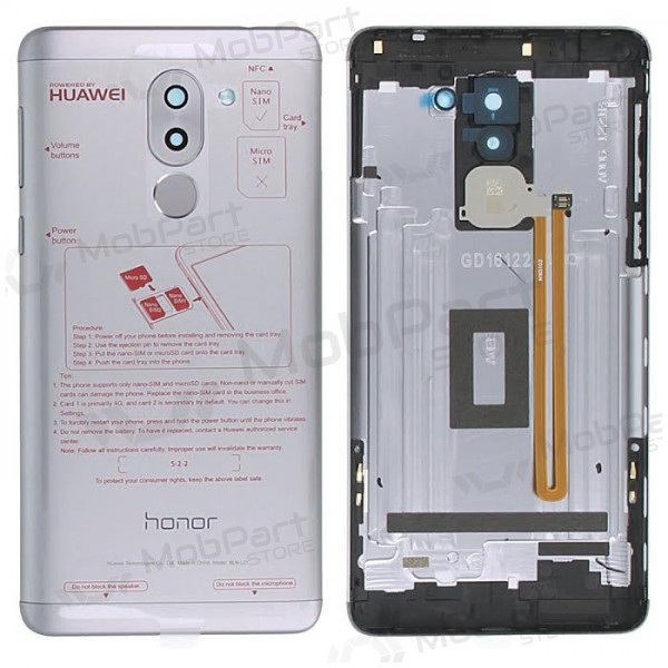 Huawei Honor 6X zadní kryt baterie (šedá) (použitý grade C, originál)