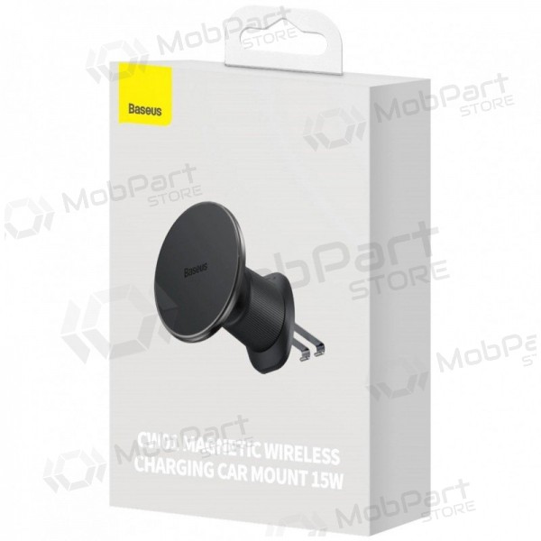 Automobilinis laikiklis-nabíječka Baseus CW01 MagSafe 15W černá C40141001111-00