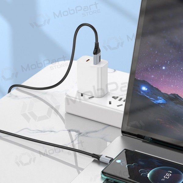 USB kabel Borofone BX101 USB-A to USB-C 1.0m černá