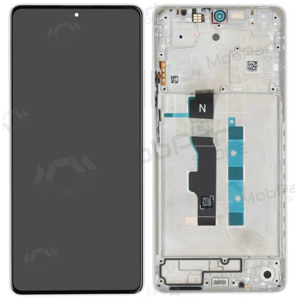 Xiaomi Redmi Note 13 5G displej (bílý) (s rámem) (originál)